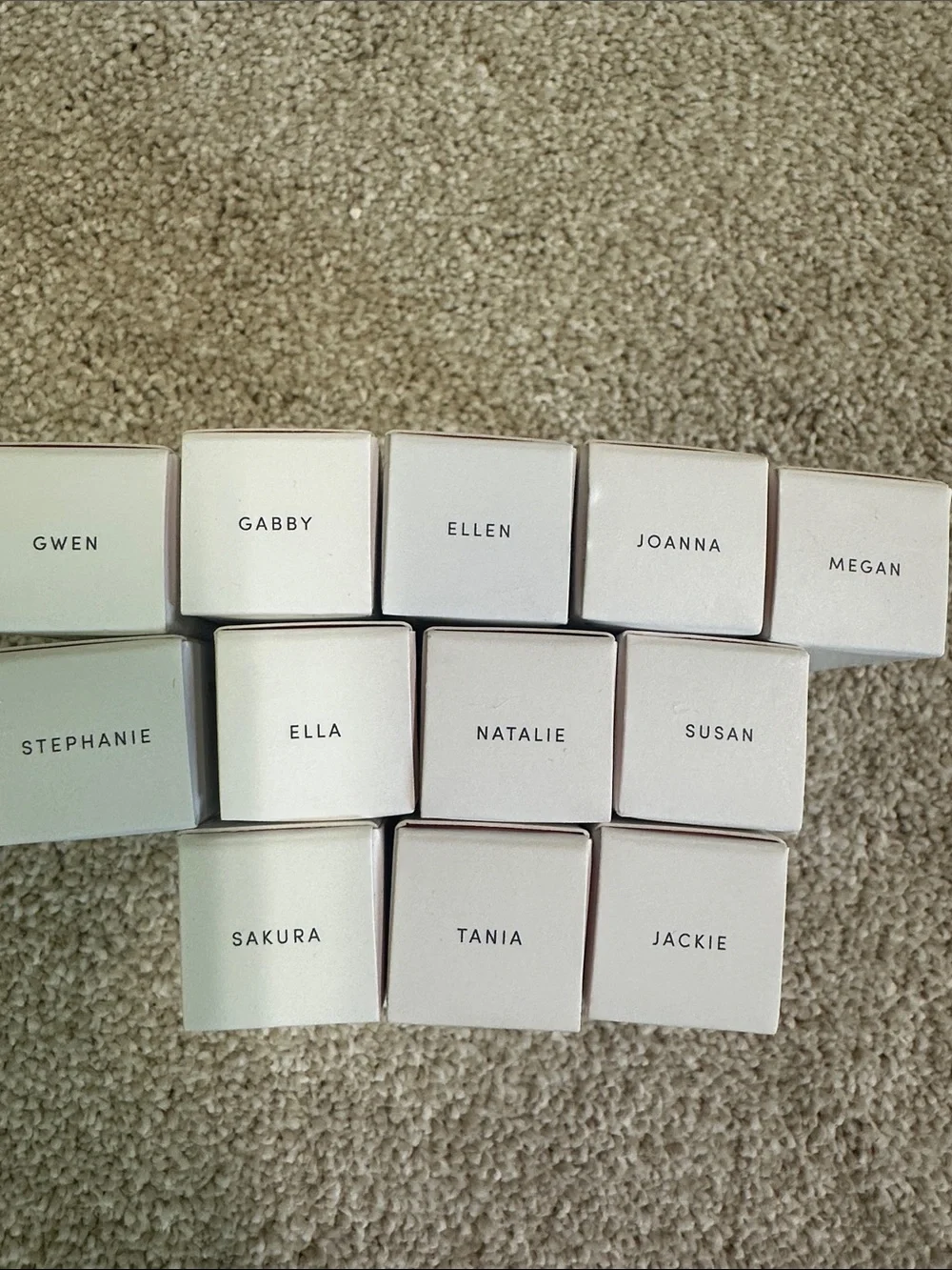 jane iredale Triple Luxe Moist Lipstick - lot of 12 NIB